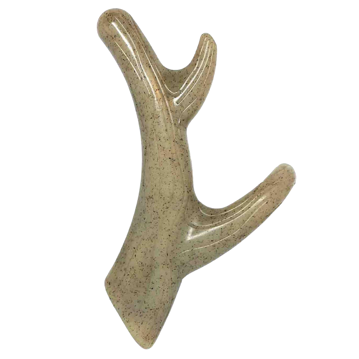 Ever Antler Nylon Chew Bone | Elk Antler Shaped Dog Toy for Aggressive Chewers | SodaPup
