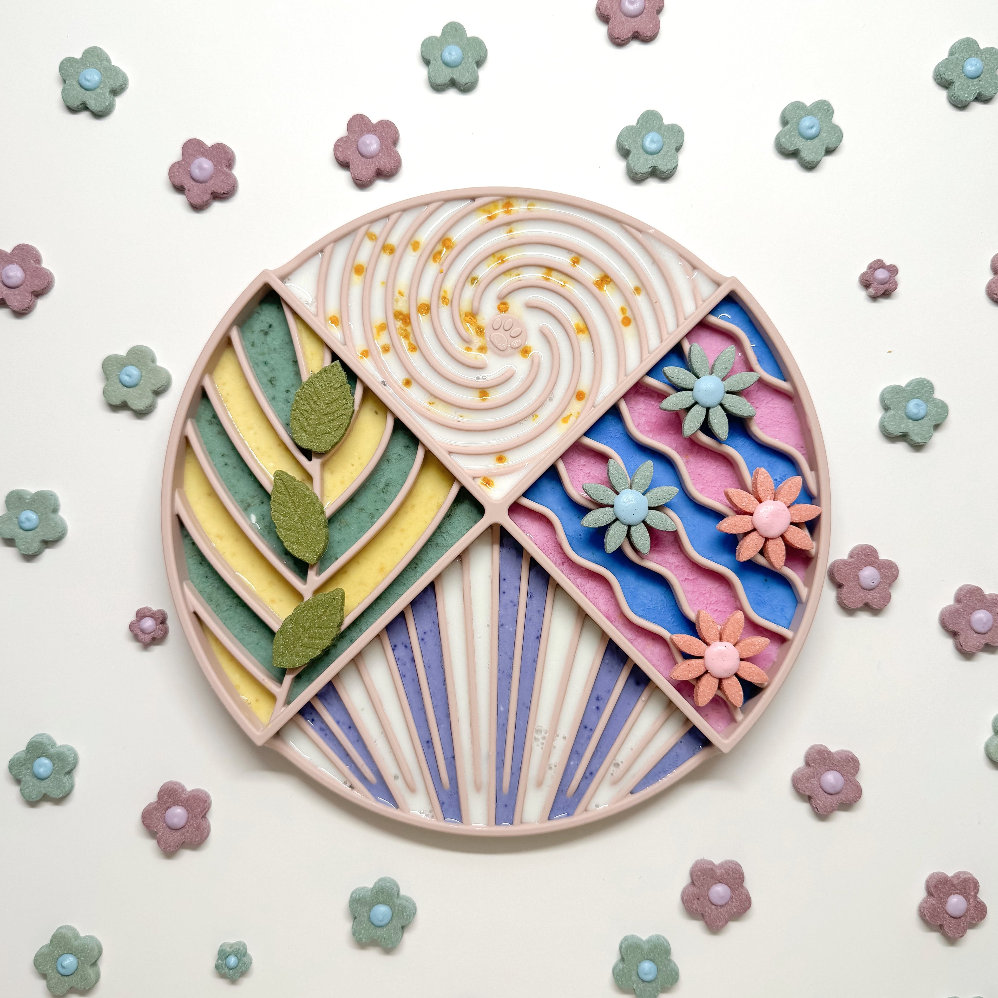 Multi-Texture Lick Mat